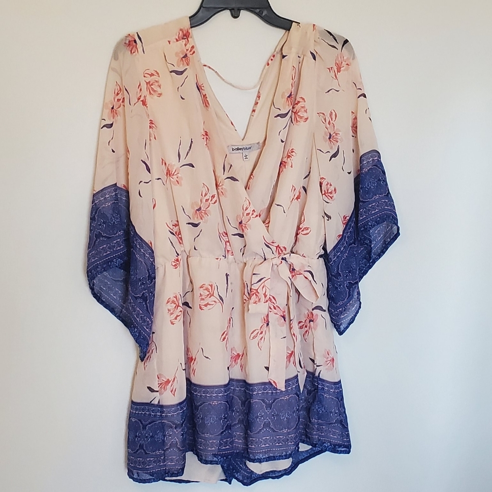 Bailey Blue Romper